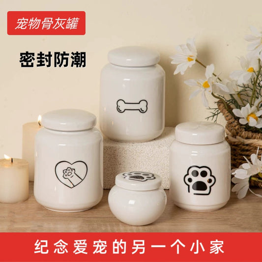 Cat dog pet urn cartoon cute