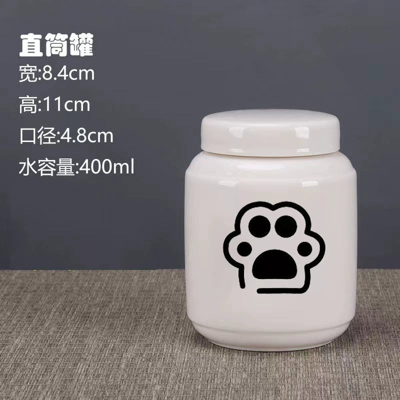 Cat dog pet urn cartoon cute